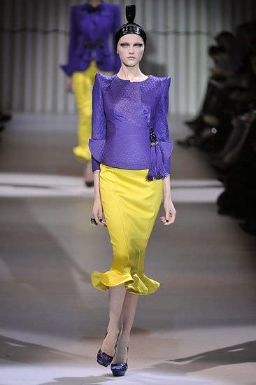 Giorgio Armani, moda primavera verano 